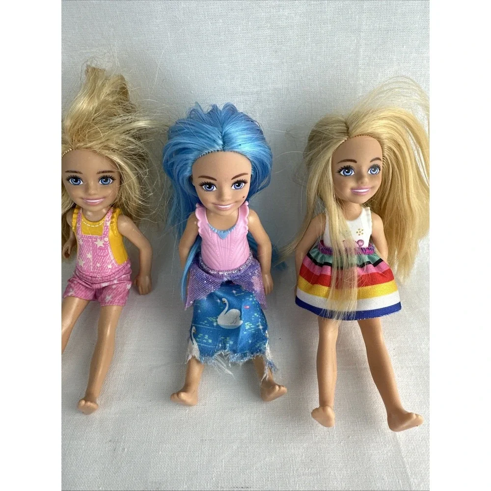 Lot of Barbie Chelsea Kelly Dolls 4–5